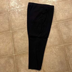 Philosophy pull on pants. Black. 2X. Ankle length.